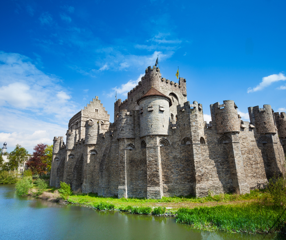 Gravensteen and Old Town, Ghent