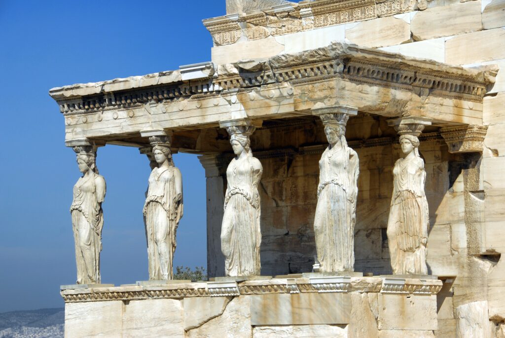  Caryatids of Greece