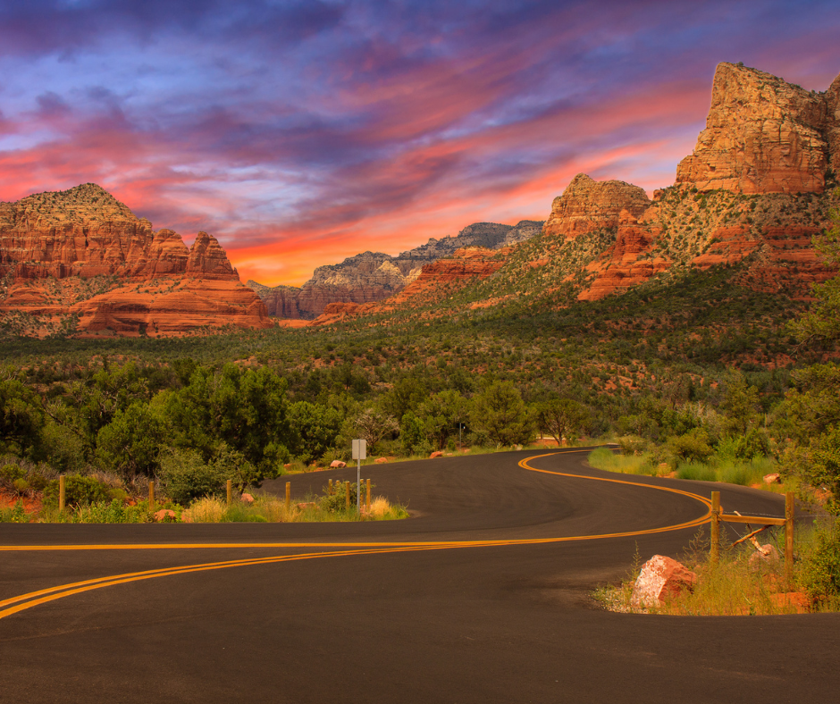 Highway in Sedona, Arizona