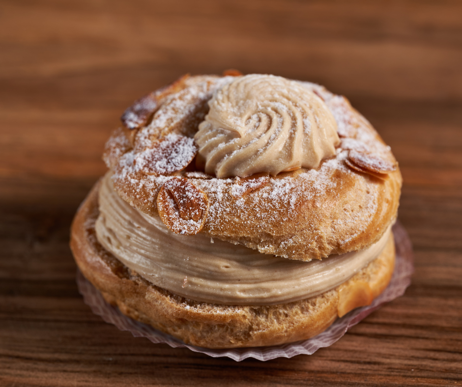 Choux a la creme: a cream puff with a twist is a must-try dessert in Paris.