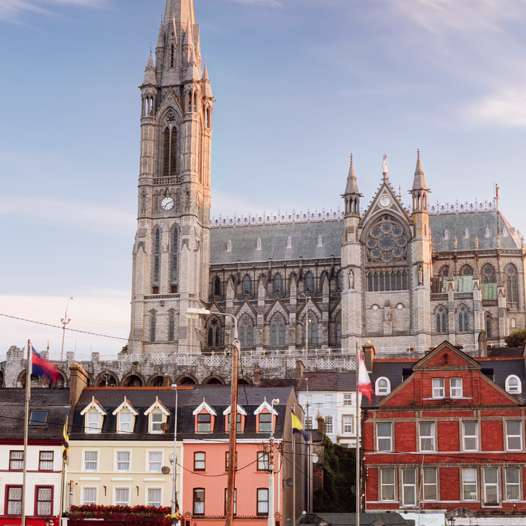 Historic Cobh harbor in Cork.