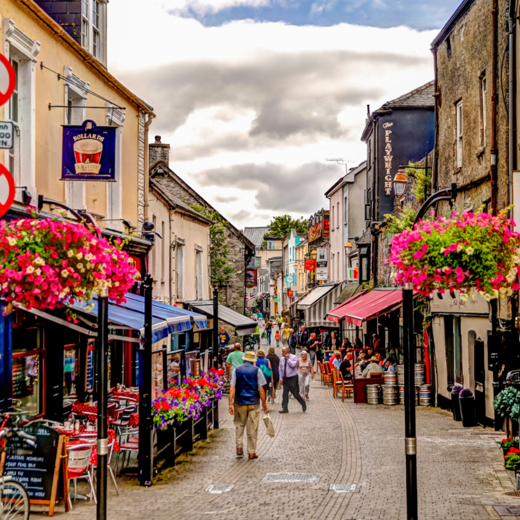 The city of Kilkenny, Ireland