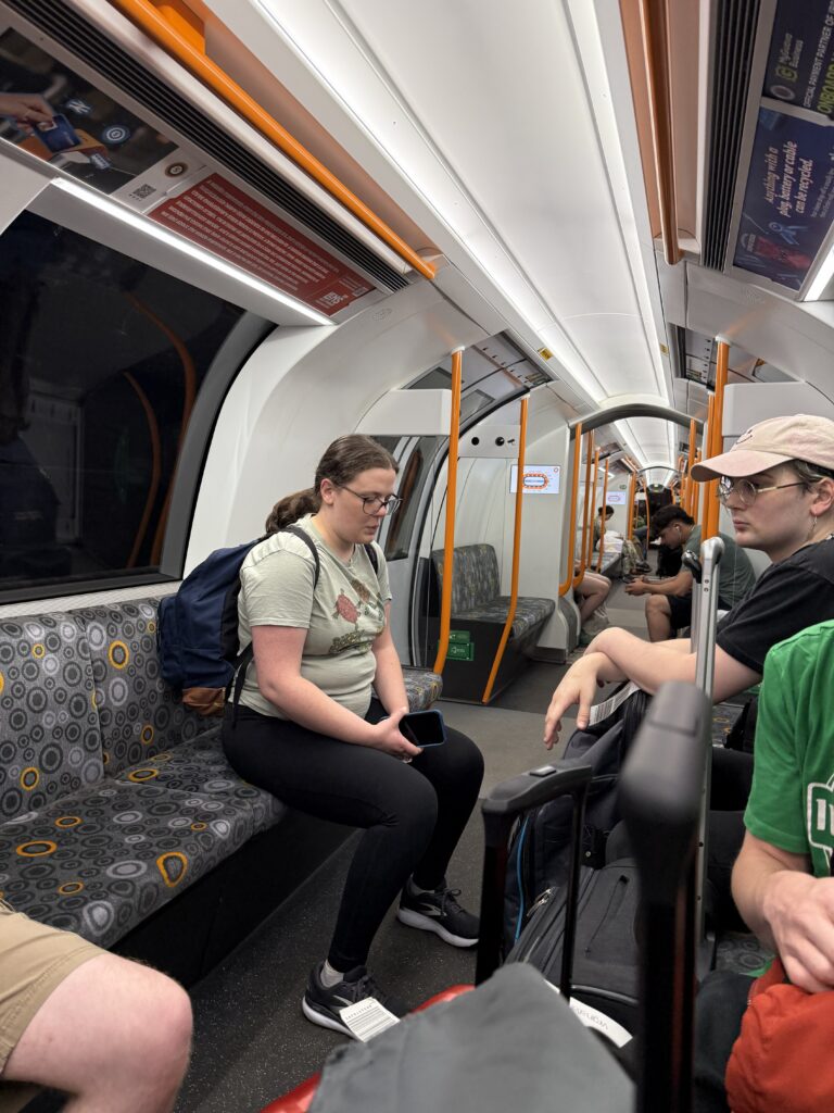 The subway in Glasgow.