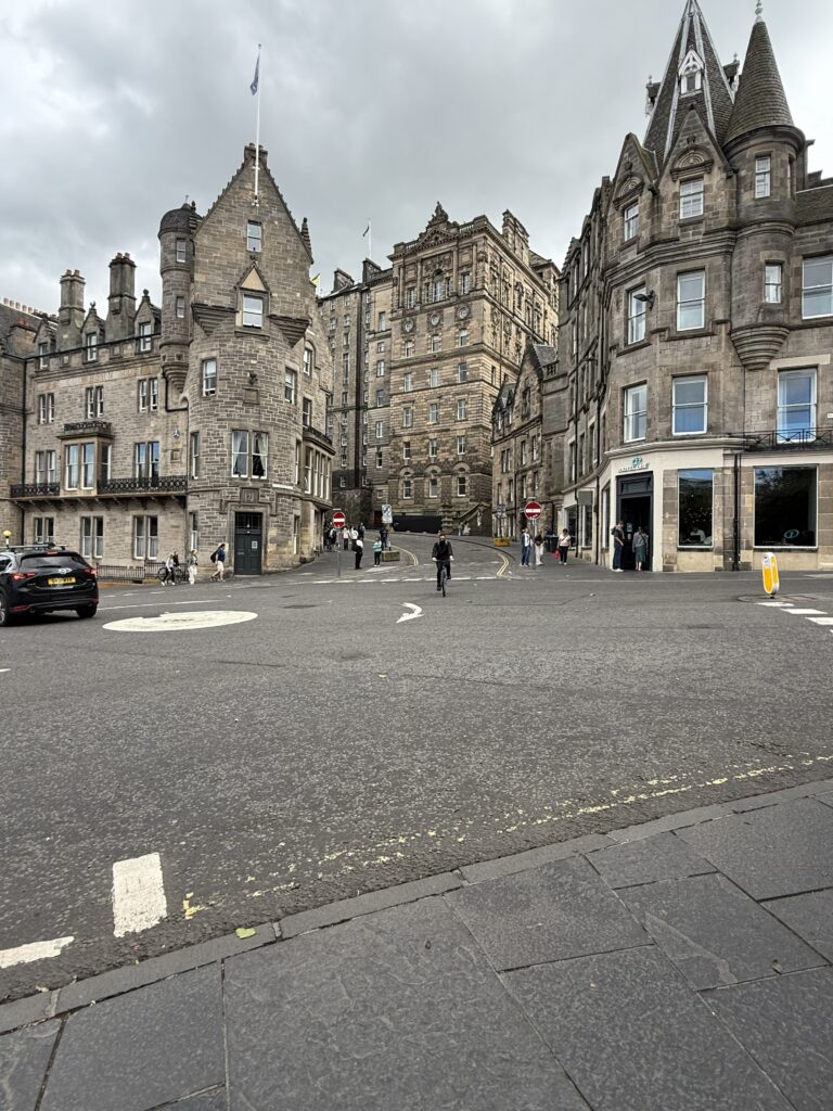 STreet in Edinburgh