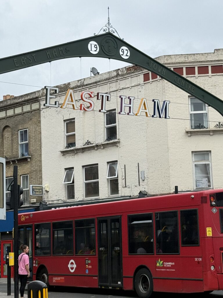 East Ham - where we stayed during our London Family Vacation