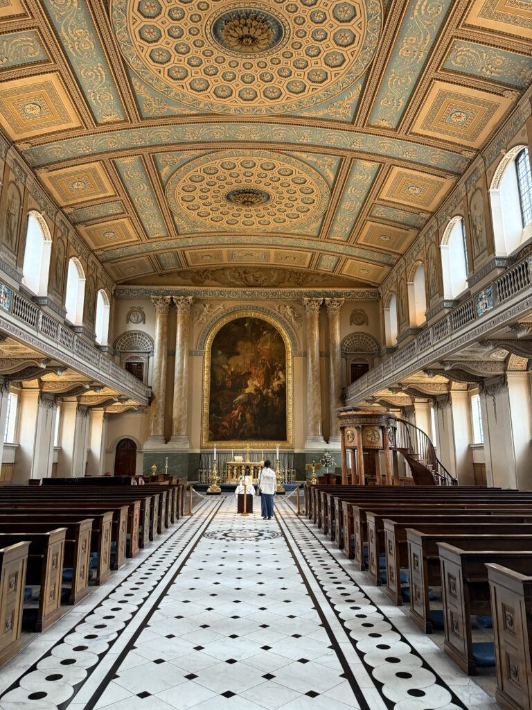 The chapel was stunning