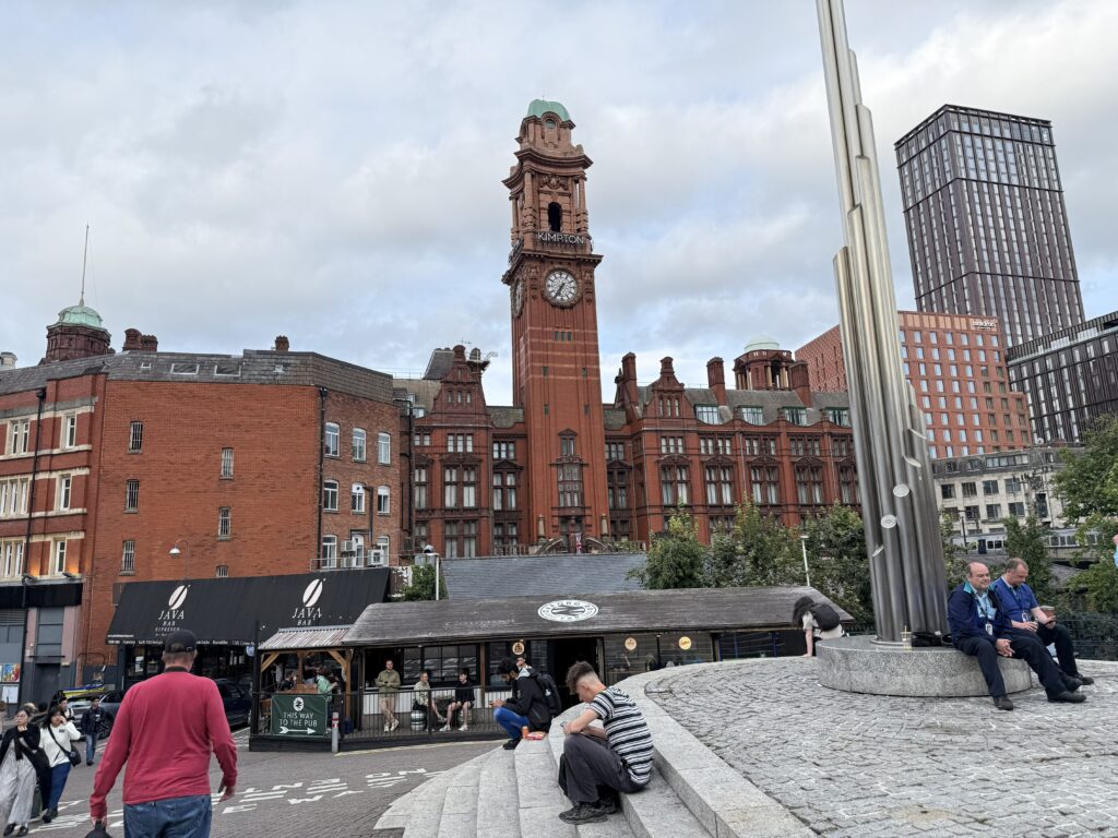 Walking around Liverpool