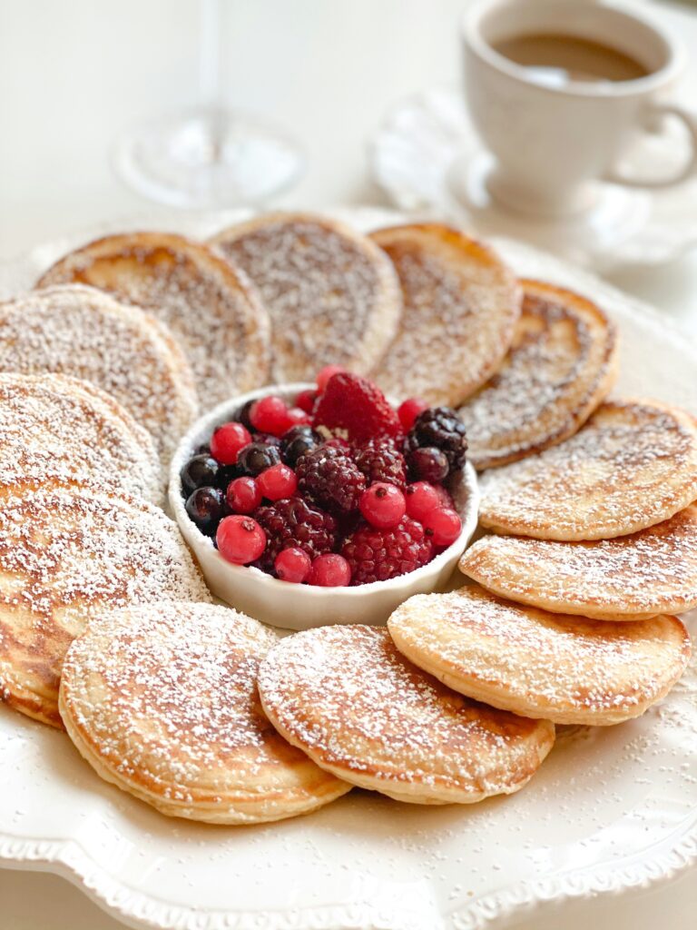 Dutch pancakes (pannenkoeken)