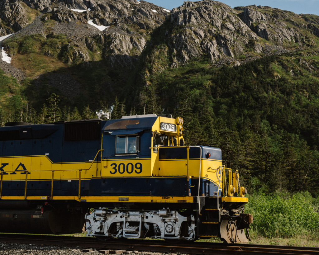 The Alaskan railroad