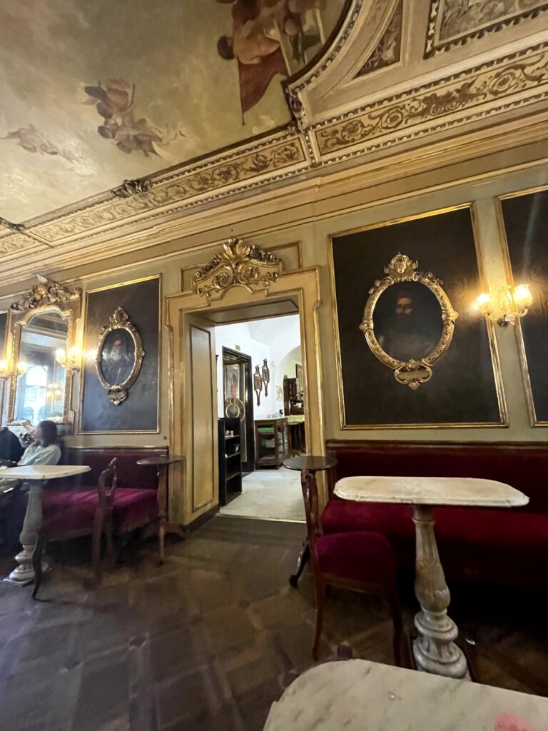 Caffè Florian oldest coffee house Venice Italy