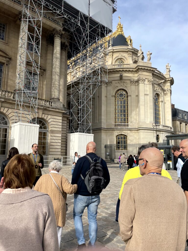 Notre Dame Cathedral Paris under reconstruction 2022