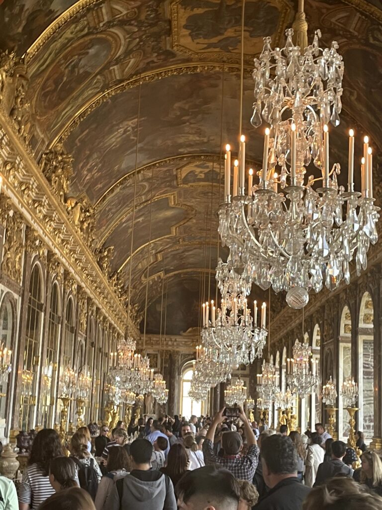 Versailles Hall of Mirrors palace Paris day trip anniversary