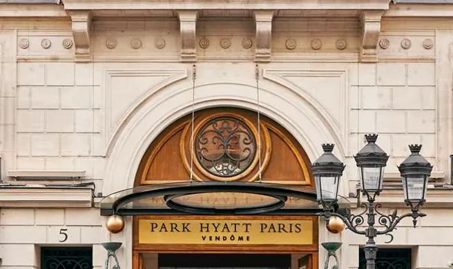 Park Hyatt Paris Vendome hotel exterior Paris anniversary trip