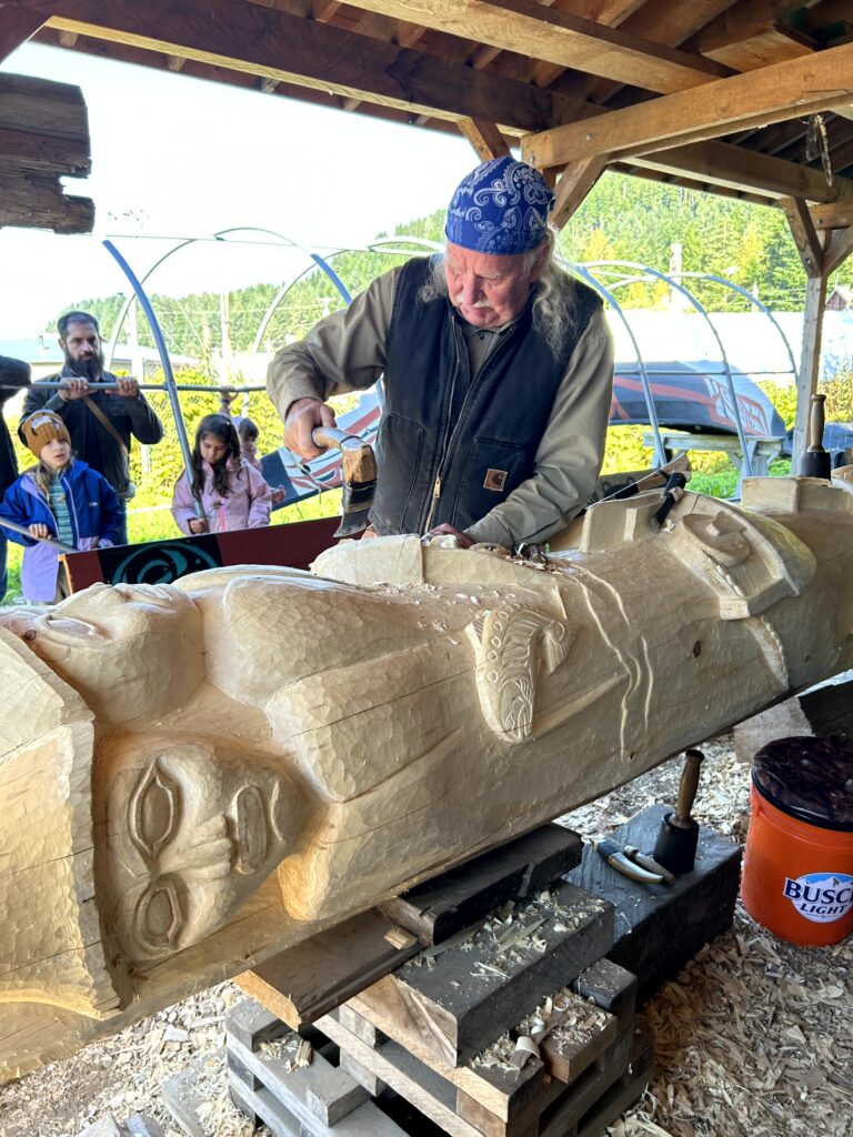 Alaska shore excursions Icy Strait Point: village of Hoonah and the Huna Tlingit waterfront