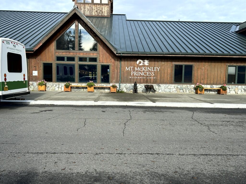 Mt. McKinley Princess Wilderness Lodge main building near Denali